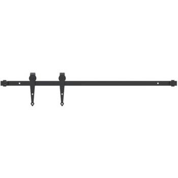 Sliding Cabinet Door Kit 91 cm Carbon Steel