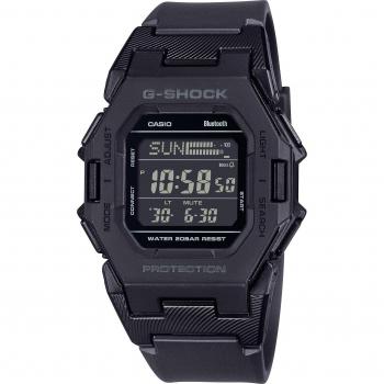 Casio G-Shock GD-B500-1 Men's Digital Smartwatch with Black Resin Strap and 200M Water Resistance