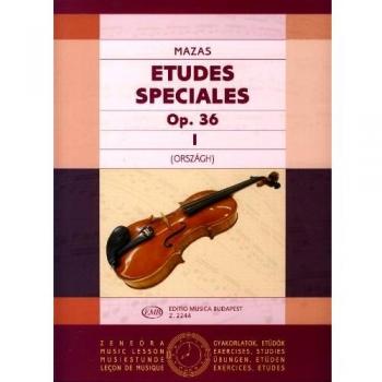 MAZAS - Estudios Especiales Op.36 Vol.1 para Violin