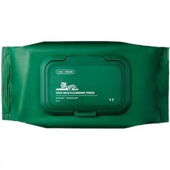 VT Cica Mild Cleansing Wipes - 50 Pieces