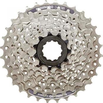SHIMANO Cassette CS-HG201 Plata 9V.