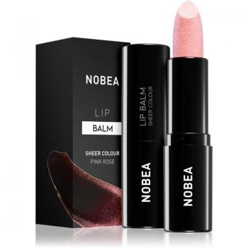 NOBEA Day-to-Day Lip Balm Moisturizing Lip Balm Shade Pink Rose 3 g