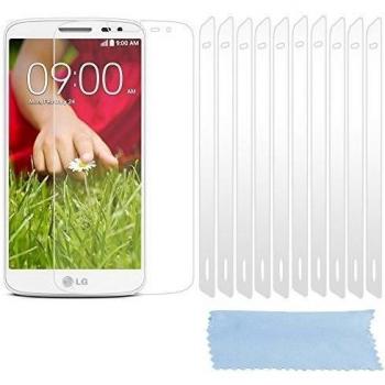 Cadorabo Funda para LG G2 Mini Pantalla de Vidrio Templado Completo en Transparente – Cristal Antibalas Pelíula Protectora