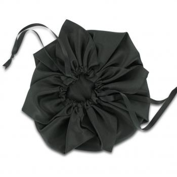 SiaLinda - Cartera de mano con asa para mujer Negro negro