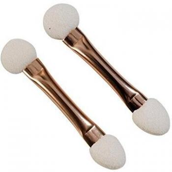 Aplicador Doble de Espuma para Sombra de Ojos 5cm - 2 Unidades