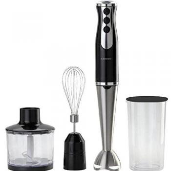 Jocel JV004826 Batidora de mano, 800 W, 3 Velocidades, Negro