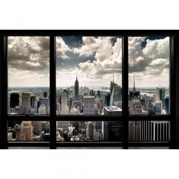 HappyFans New York Window Poster, Papel