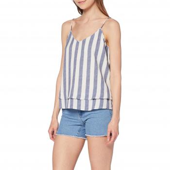 Only Onlsensa Singlet Wvn Noos Camiseta sin Mangas, Multicolor