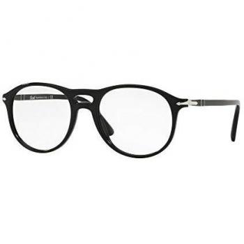 Persol 0PO3202V Monturas de gafas, Aviador, 51, Black