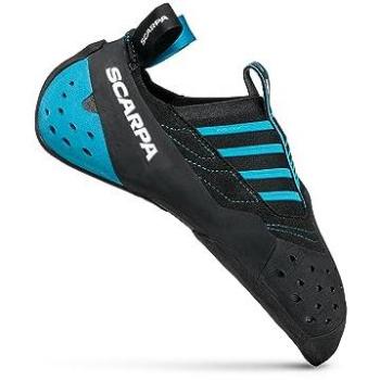 Scarpa Instinct S Rock Climbing Shoes - Black/Azure, Size 40.5