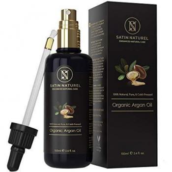 Aceite de Argán ORGÁNICO Certificado Vegano 100ml - 100% Puro, Nativo y Prensado en Frío - Cuidado Hidratante Antiarrugas para Piel, Pelo y Uñas - Cosmética Natural