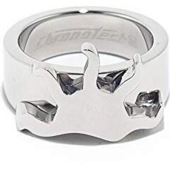CHRONOTECH 18300601011 ANILLO PARA MUJER DE ACERO COLOR PLATEADO TALLA 11