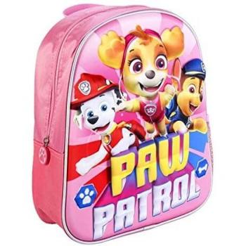 CERDÁ LIFE'S LITTLE MOMENTS Mochila 3D Infantil de La Patrulla Canina, Unisex niños, Multicolor, Talla