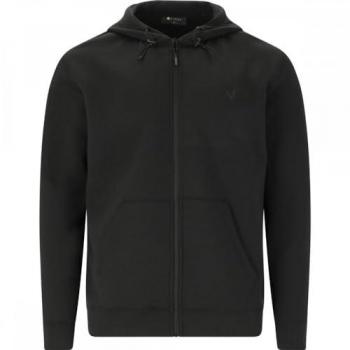 Virtus Men's Taro Technical Full-Zip Hooded Sweatshirt - Black, Extra Large, Soft Quality