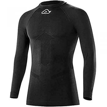 Acerbis Evo Camisa Funcional de Compresión Unisex-Adulto, Color Negro, Talla S M