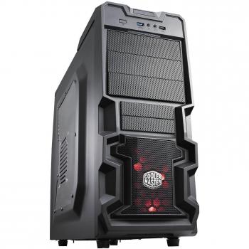 Cooler RC-K380-KWN1 - Caja de ordenador de sobremesa, color negro