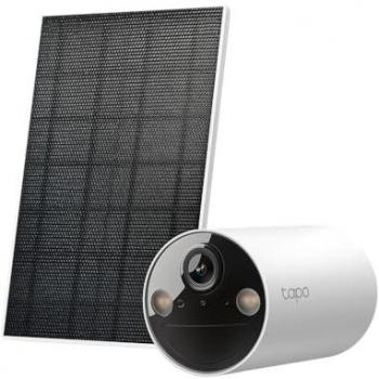 Cámara de Seguridad TP-Link Tapo C410 KIT Solar, 2K (2304 x 1296 píxeles), IP65, Inalámbrica, Visión Nocturna y Audio Bidireccional