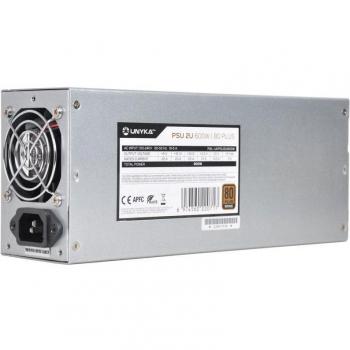 UNYKAch Flex 2U 600W 80 Plus Bronze Fuente de Alimentación ATX APFC Ventilador 60mm