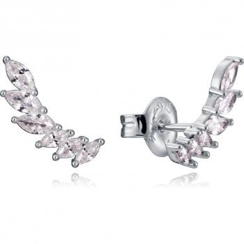 Pendientes Viceroy Trend de Plata de Ley con Circonitas Blancas