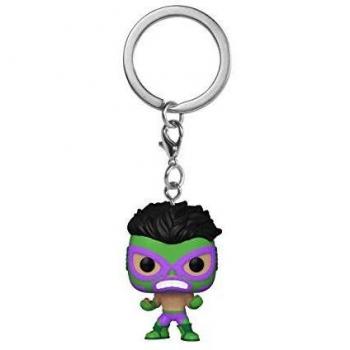 Funko- Pop Keychain Marvel Luchadores Hulk Juguete coleccionable, Multicolor