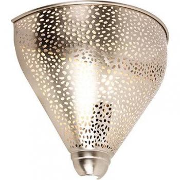 Aplique Oriental de Acero SINBAD - E14, 1-flammig, Adecuado para LED, Máx. 40 Watt