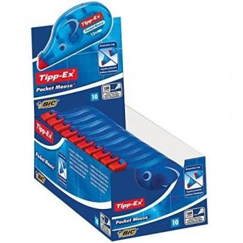 Corrector tipp-ex cinta -pocket mouse 4,2 mm x 10 m.