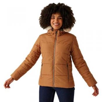 Regatta Women's Quilted Water-Repellent Winnie Jacket - Bran Brown, Size 20