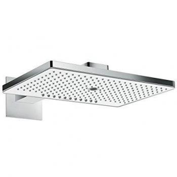 Hansgrohe 24007400 Rainmaker Select 460 ducha mural, 3 tipos de chorro, blanco/cromo