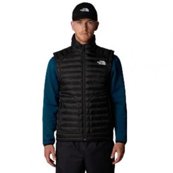 Chaleco Sintético Huila para Hombre The North Face, Aislamiento Térmico, Color Negro, Talla S