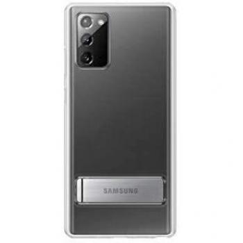 Funda con pie para Samsung Galaxy Note 20 Transparente Modelo EF-JN980CT.