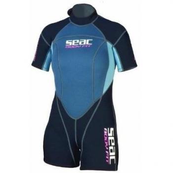 Seac NEW BODY-FIT SHORTY LADY XS - Traje húmedo de buceo, talla XS