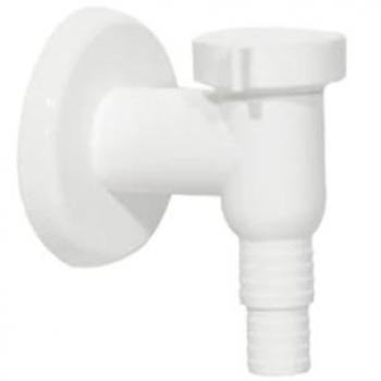 Conector Sifón Externo para Lavadora con Válvula de Retención Cromado