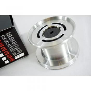 Bobina de Repuesto de Aluminio de Alta Capacidad Mv Spools para Carretes de Pesca Shimano Ultegra, Aero Technium, Fliegen, Bull's Eye, Power Aero, Super Aero, Speed Master, Ak