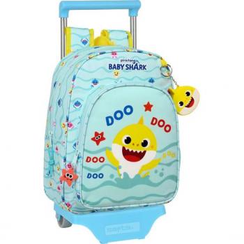 Mochila con carro Baby Shark 'Beach Day' - Safta
