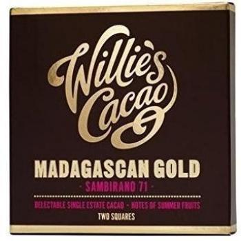 El cacao de Madagascar Oro chocolate oscuro 71% 80g de Willie