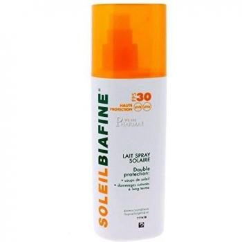 JOHNSON&JOHNSON - Lait Spray Solaire FPS 30 SoleilBiafine 200ml Biafine