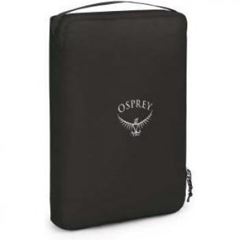 Bolsa organizadora Osprey Ultralight Packing Cube Large 9L negro, capacidad de 9 litros, diseño ultraligero, material resistente y duradero, cierre con cremallera, ideal para organizar ropa y accesorios en viajes