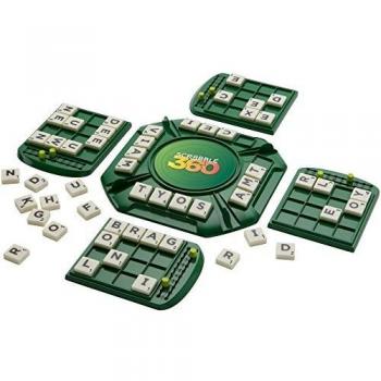 Mattel Games- Scrabble 360º,juego de mesa