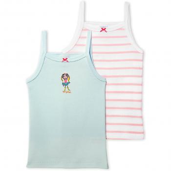 Petit Bateau 23843, Conjunto de Ropa Interior para Niñas, Multicolor