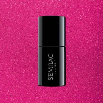 Esmalte Semipermanente 7 ml - 348 Charming Ruby Glitter - Semilac