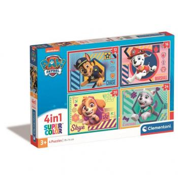 Puzzle Patrulla Canina Paw Patrol 12-16-20-24 piezas