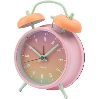 Despertador Retro Have a good day - Reloj despertador con diseño vintage, pantalla analógica, función de alarma, luz nocturna suave y sonido de campana