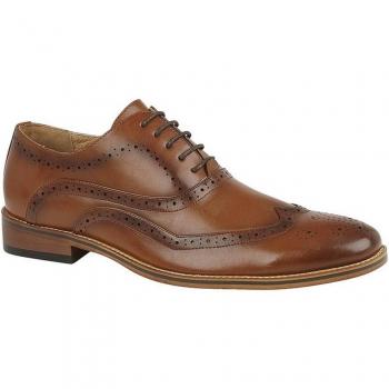 Goor Men's Oxford Leather Brogues
