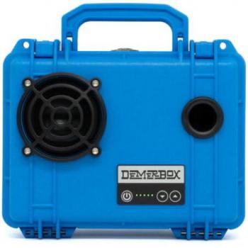 DemerBox DB1 Wireless Bluetooth Portable Speaker - Weather Resistant, Roseau Blue