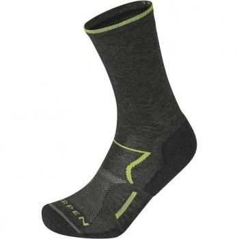 Lorpen - Calcetines de hombre Light Hiker Eco, color negro y verde, talla XL