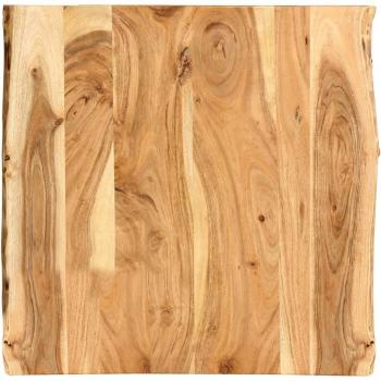 vidaXL Table Top Solid Acacia Wood 58x(50-60)x2.5 cm
