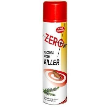 Clothes Moth Killer Aerosol Spray 300ml Kills Moths & stops them coming back by Caraselle