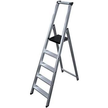 Escalera de Tijera Profesional Altipesa 5 Peldaños de Aluminio