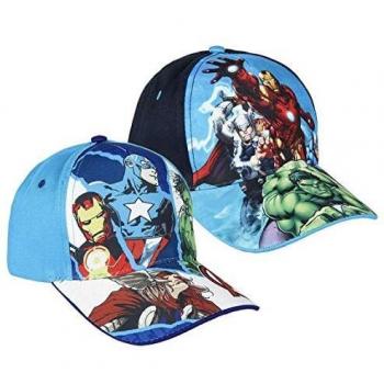 The Avengers S0717106 Hat, Azul, Talla única Unisex-Child