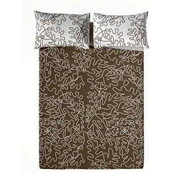 Munich Juego de sábanas Saga Beig Cama 135 cm